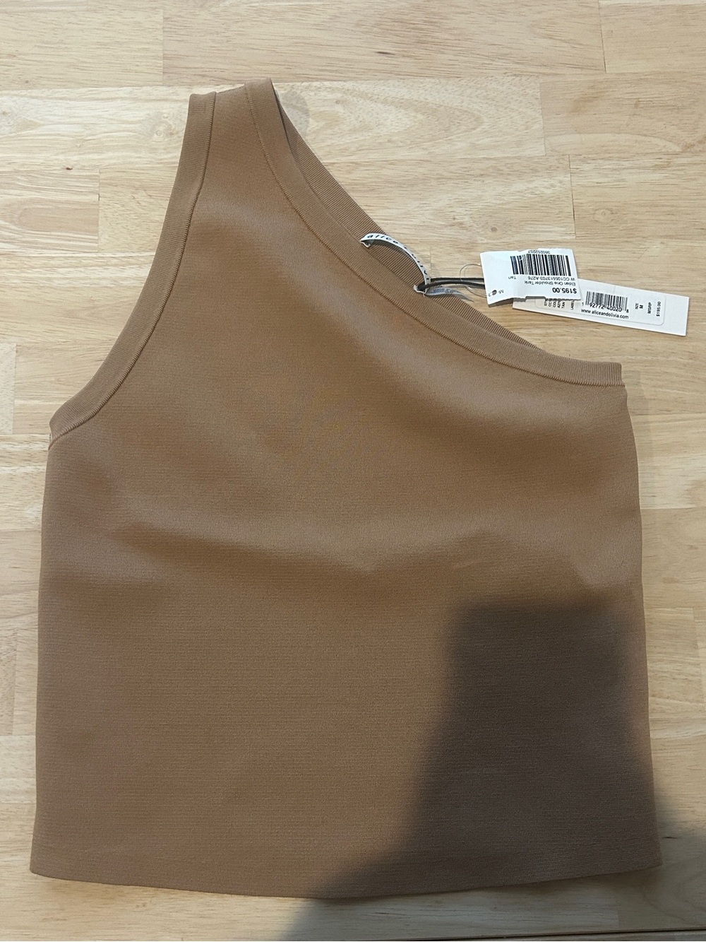 Alice + Olivia Elden One Shoulder Tank